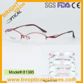 Bright Vision D81385 New pure titanium half rim metal optical eyewear frame